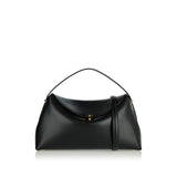 T-Lock leather top handle bag