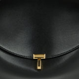 T-Lock leather top handle bag