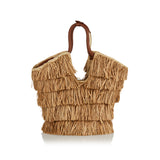 Goldentime small fringe tote