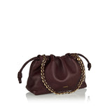 Flamenco medium leather clutch