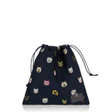 Cats small drawstring pouch