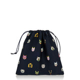 Cats small drawstring pouch