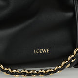 Flamenco medium leather clutch