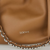 Flamenco medium leather clutch