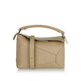 Puzzle Edge small leather bag