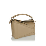 Puzzle Edge small leather bag