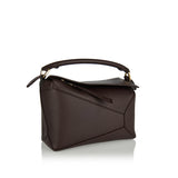 Puzzle Edge small leather bag