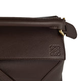 Puzzle Edge small leather bag