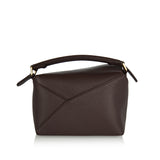 Puzzle Edge mini leather bag
