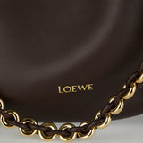 Flamenco medium leather clutch