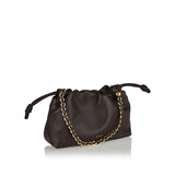 Flamenco medium leather clutch