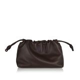 Flamenco medium leather clutch