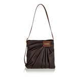 Draped tote bag
