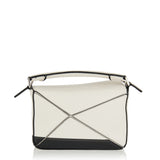 Futurist Cat mini Puzzle leather bag