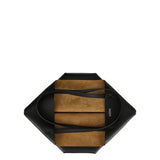 Puzzle Fold horizontal medium leather tote bag