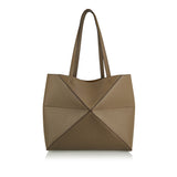 Medium Puzzle fold tote bag