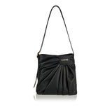 Draped tote bag