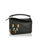 Futurist Cat small Puzzle bag