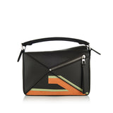 Futurist Cat small Puzzle bag