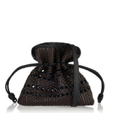 Medium Flamenco woven leather clutch