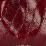 Mini Flamenco hagfish leather purse