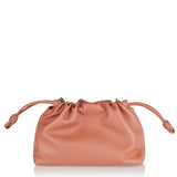 Flamenco medium leather clutch
