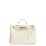 Andiamo Intrecciato small leather tote bag