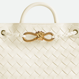 Andiamo Intrecciato small leather tote bag