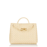 Andiamo Intrecciato leather tote bag