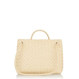 Andiamo Intrecciato leather tote bag