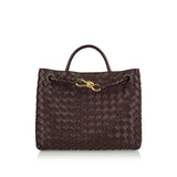 Andiamo medium Intrecciato leather tote