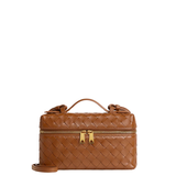 Bang Bang Intrecciato leather vanity bag