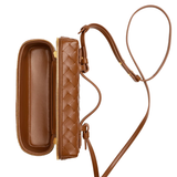 Bang Bang Intrecciato leather vanity bag