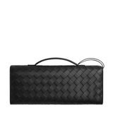 Andiamo Intrecciato leather clutch bag