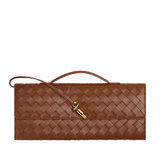 Andiamo Intrecciato leather clutch bag
