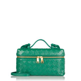 Bang Bang Intrecciato leather vanity bag