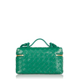 Bang Bang Intrecciato leather vanity bag