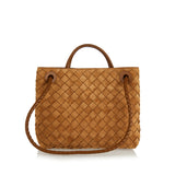 Andiamo small suede tote bag