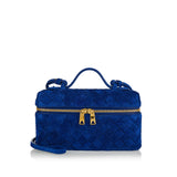 Bang Bang suede leather vanity case