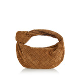 Jodie mini Intrecciato suede bag