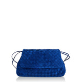 Giorno intrecciato suede dustbag pouch