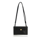 Leather shoulder bag