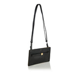 Leather shoulder bag