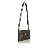 Leather shoulder bag