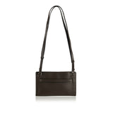 Leather shoulder bag