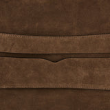 Loafer suede messenger bag