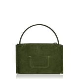 Loafer small leather suede shoulder bag
