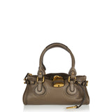 Paddington grained leather shoulder bag