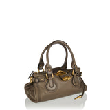 Paddington grained leather shoulder bag