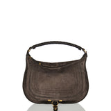 Marcie suede shoulder bag